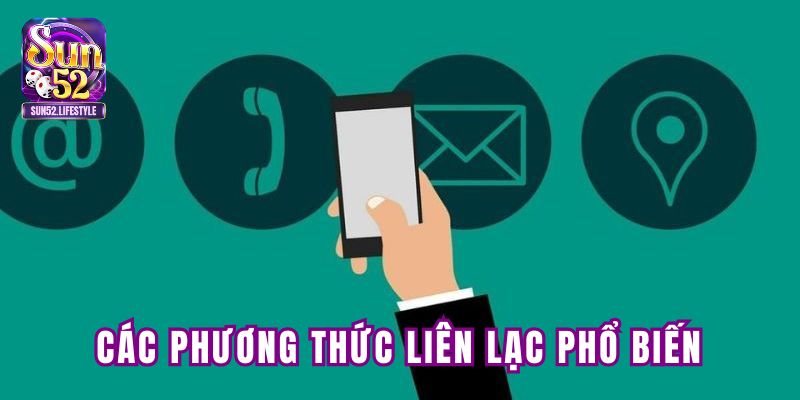 Các phương thức liên lạc phổ biến